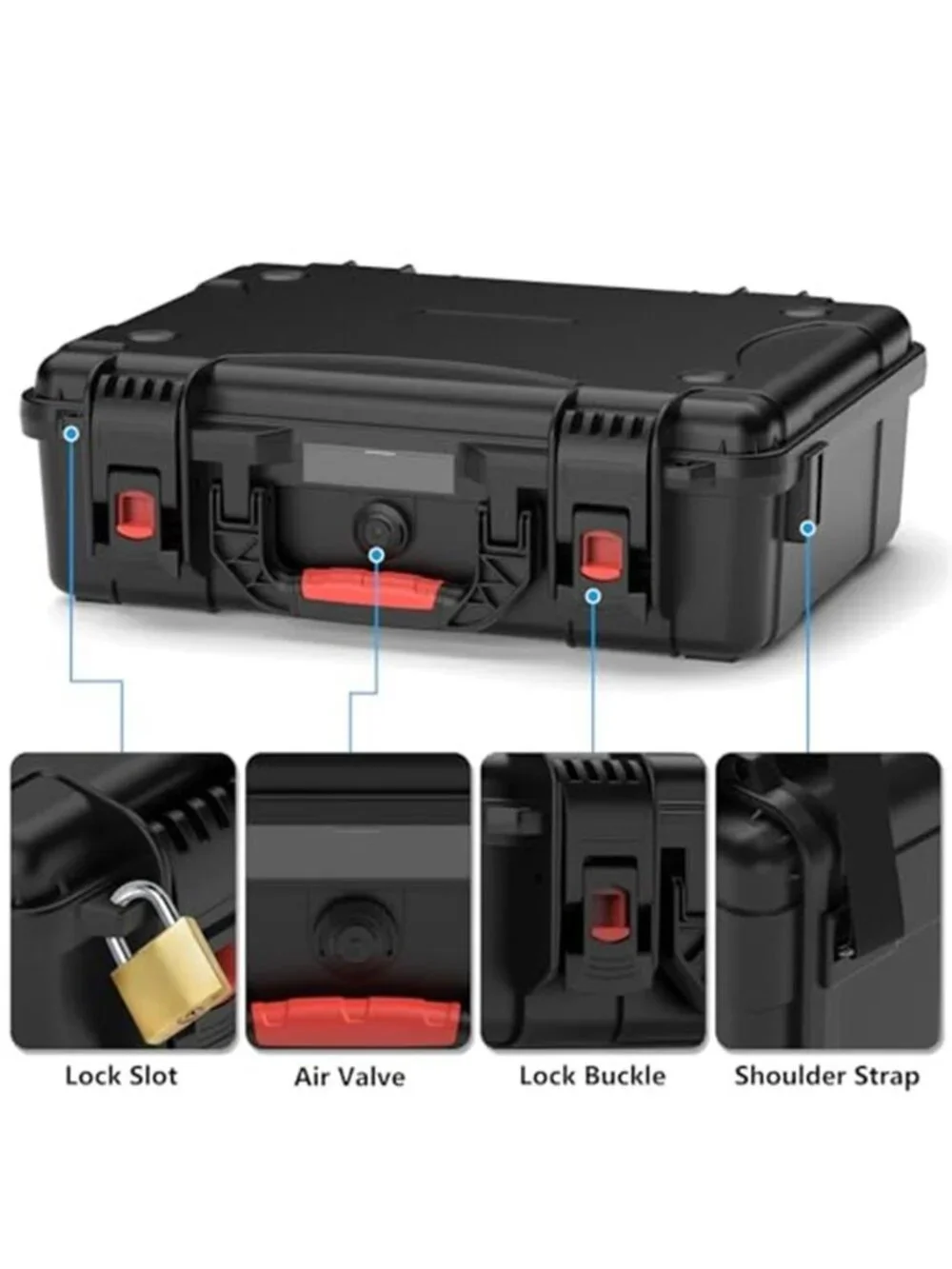 Mini Case, Waterproof Hard case Fits Star Link Mini Dish, Portable Shoulder Dual